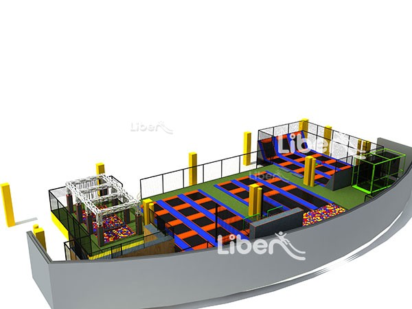 China Professional Indoor Large Trampoline Park Seller 